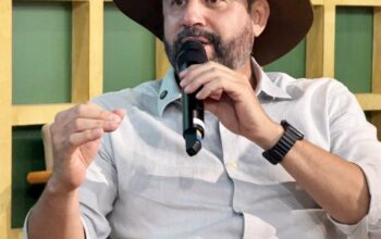 Luiz Paulo da agricultura apresenta manejo sustentável da Resex Cuniã no painel da Amazônia Legal durante a COP30