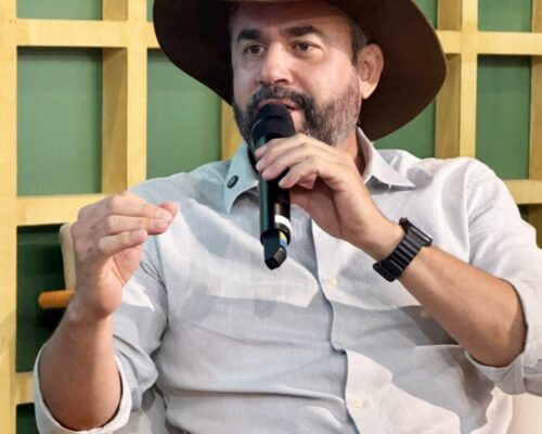 Luiz Paulo da agricultura apresenta manejo sustentável da Resex Cuniã no painel da Amazônia Legal durante a COP30